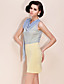  TS Shimmering Cowl Neck Bow Blouse Shirt (More Colors)