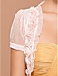 manica corta chiffon / cotone ufficio & carriera giacche / avvolge