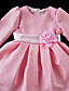  taffetas princesse A-ligne bijou empire longue robe fourreau fille fleur