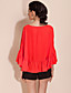 TS Bat Sleeve Ruffle Finish Blouse Shirt (More Colors)