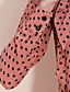  ts de bolinhas babados camisa blusa chiffon