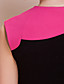  TS Color Block Slimming Sheath Dress