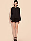  TS Sequin Pleated Lantern Sleeve Blouse Top