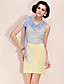  TS Shimmering Cowl Neck Bow Blouse Shirt (More Colors)
