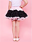  roze trimmen chiffon meisje rok met voering