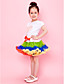  saia menina multicolorida com arcos