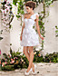  Ball Gown One Shoulder Short/Mini Taffeta Wedding Dress
