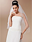  Two-tier Tulle With Pearls Fingertip Length Veil (More Colors)