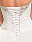  Ball Gown Sweetheart Strapless Floor-length Tulle Wedding Dress