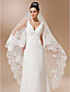  One-tier Tulle With Applique Waltz Length Wedding Veil