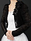  Lace Wedding Jackets With Appliques (More Colors Available)