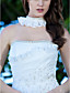  Sheath/Column Halter  Sweep/Brush Train Satin Chiffon Wedding Dress