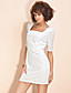  TS Mesh Back Sheath Dress