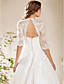  Ball Gown Sweetheart Corte treno raso pizzo abito da diserbo