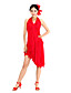  Dancewear Viscose Latin Dance Dress For Ladies