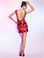  Sheath/Column Scoop Short/Mini Sequined Cocktail Dress