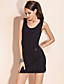  TS Double Button Open-back Bow Dress (More Colors)