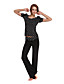  Dancewear Viscose With Mini Spots Yoga Outfit For Ladies More Colors