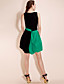  TS Color Block Folded Dress