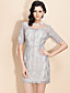  TS Simplicity Mid Sleeve Lace Dress