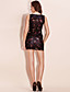  TS Chain Tassel Embellished Mesh Bodycon Dress (More Colors)