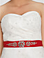  A-line Sweetheart Asymmetrical Lace Plus Size Wedding Dress