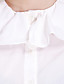  TS Ruffle Neckline 3/4 Sleeve Blouse Shirt