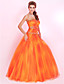  Ball Gown Sweetheart Floor-length Tulle Prom Dress