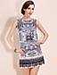  TS Floral Skull Print Dress (More Colors)