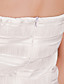  ts frisado colar vestido de jersey bainha