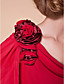  a-line cappuccio piano di lunghezza madre chiffon del vestito sposa