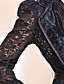  ts prinses stijl mouwen enkellange jurk