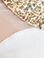  ts paillet krave organza peplum dress
