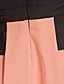  ts kvinners vintage to stykker som ruffle kjole