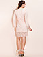  ts rose dentelle robe shell