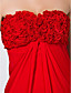  Sheath/Column Sweetheart Floor-length Chiffon Evening Dress
