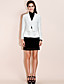  TS Lace Embroidery Collar Irregular Outwear