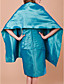  Sheath/Column Straps Knee-length Polyester Mother of the Bride Dress With A Wrap