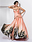  A-line Sweetheart Floor-length Evening Dress