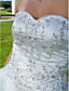  Ball Gown Sweetheart Cathedral Train Organza And Satin Wedding Dress