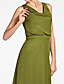  Sheath/Column Cowl Floor-length Chiffon Bridesmaid Dress