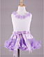  Flowers Tops With Matching PettiDress Set Chiffon Flower Girl Dress