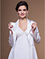  Long Sleeve Satin Special Occasion Jacket/Wedding Wrap(More Colors)