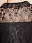  TS VINTAGE Puff Sleeve Lace Maxi Dress