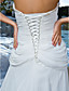  Sheath/Column Sweetheart Court Train Chiffon Wedding Dress
