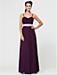  Sheath/Column Sweetheart Floor-length Chiffon Bridesmaid Dress With Sash/Ribbon