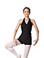  kvinders halterneck bomuld ballet dans unitard