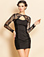 ts sexy lace backless bodycon kjole