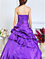  Ball Gown Sweetheart Floor-length Taffeta Evening Dress