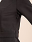  TS Black And White Contrast Bow Front Sheath Dress